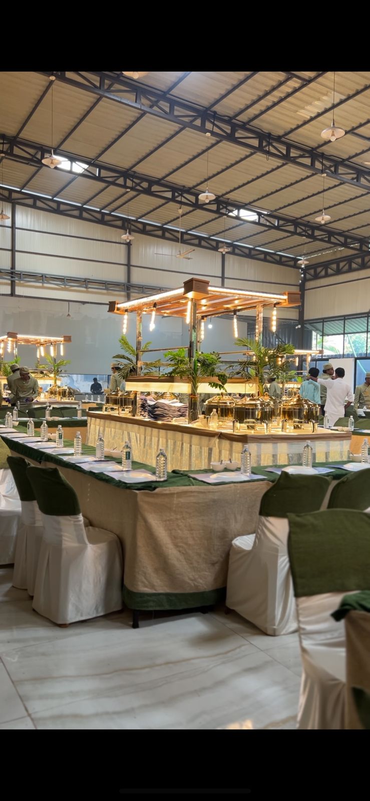 Outdoor event catering by Henza Events Kerala